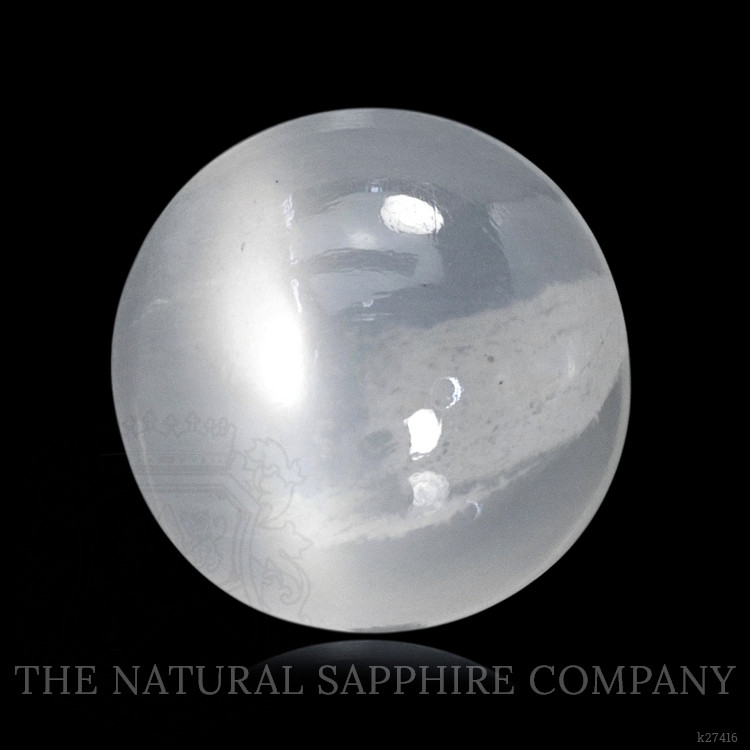 3.08 Ct. White Cabochon Moonstone from Ceylon (Sri Lanka)