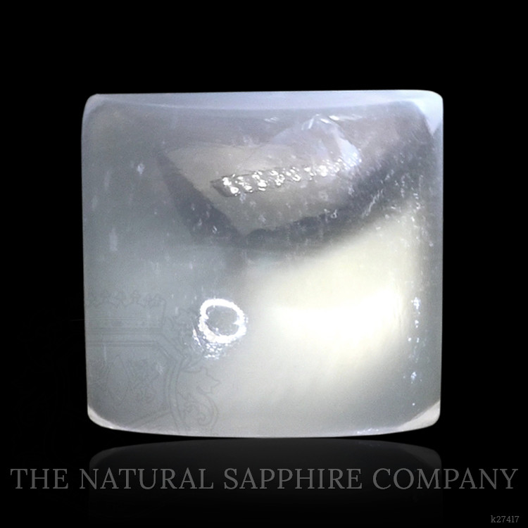 2.91 Ct. White Cabochon Moonstone from Ceylon (Sri Lanka)