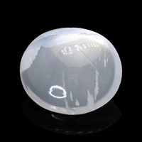 2.81 Ct. White Cabochon Moonstone from Ceylon (Sri Lanka) Video