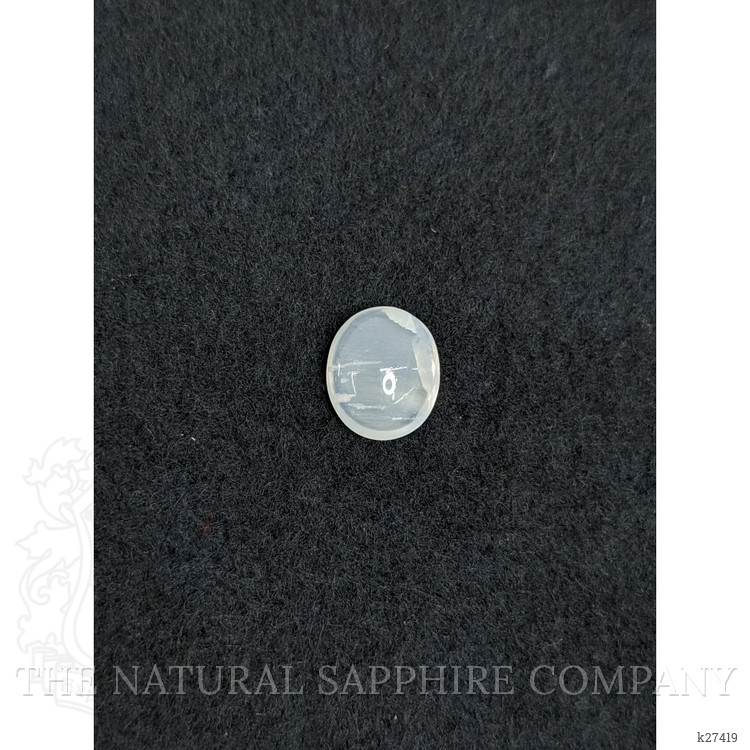 2.81 Ct. White Cabochon Moonstone from Ceylon (Sri Lanka)