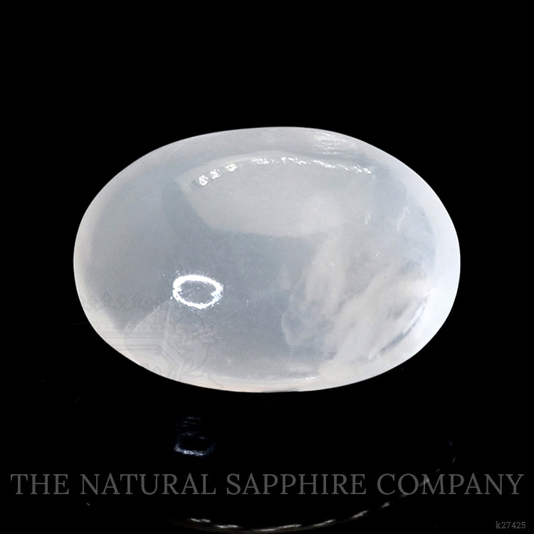 2.71 Ct. White Cabochon Moonstone from Ceylon (Sri Lanka)