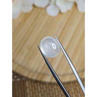 5.12 Ct. White Cabochon Moonstone from Ceylon (Sri Lanka) Life Style