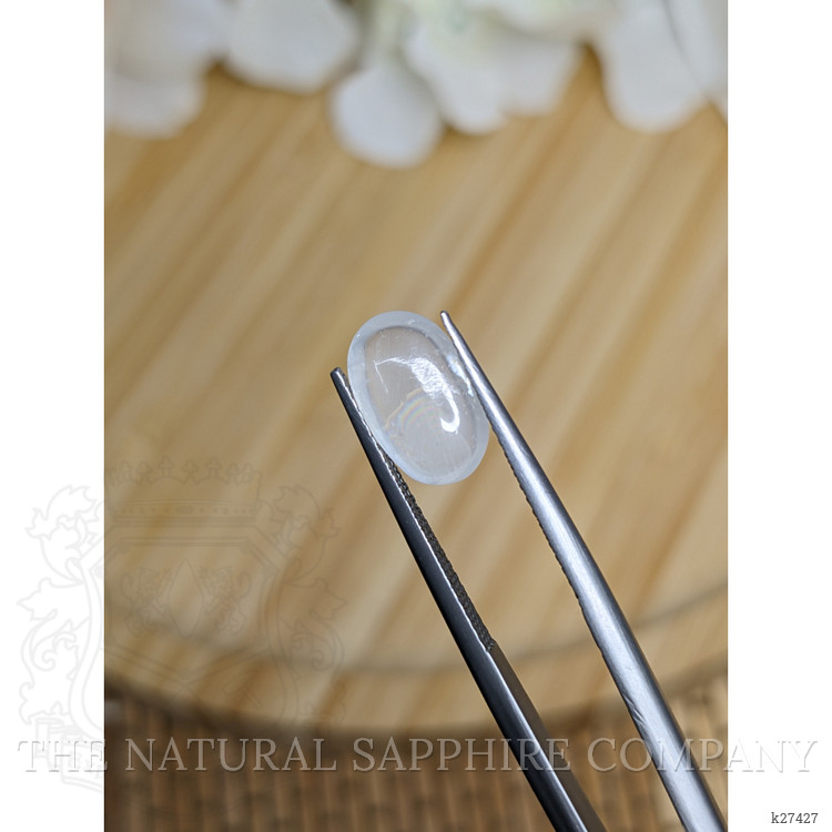 1.90 Ct. White Cabochon Moonstone from Ceylon (Sri Lanka)