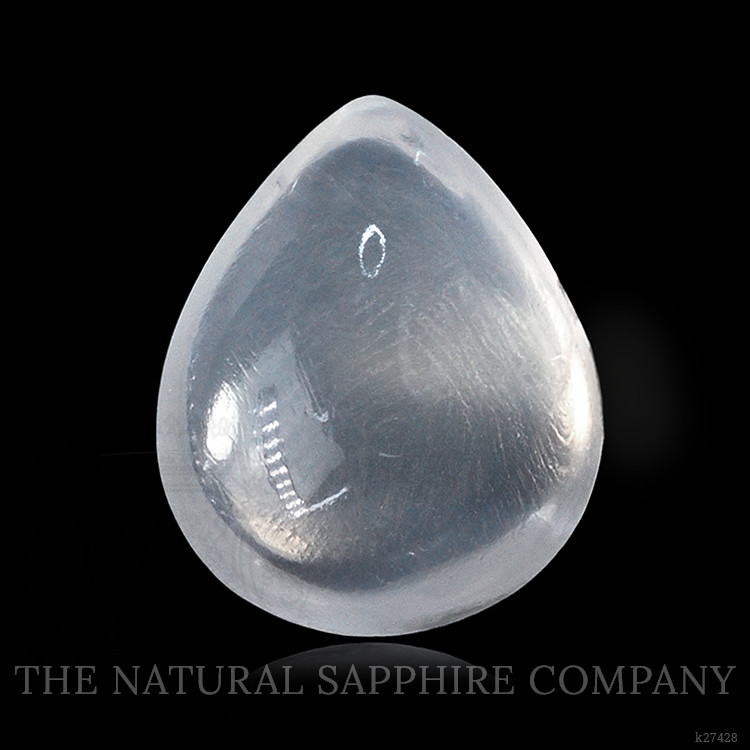 1.38 Ct. White Cabochon Moonstone from Ceylon (Sri Lanka)