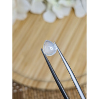 1.38 Ct. White Cabochon Moonstone from Ceylon (Sri Lanka) Life Style