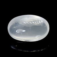 3.87 Ct. White Cabochon Moonstone from Ceylon (Sri Lanka) Video