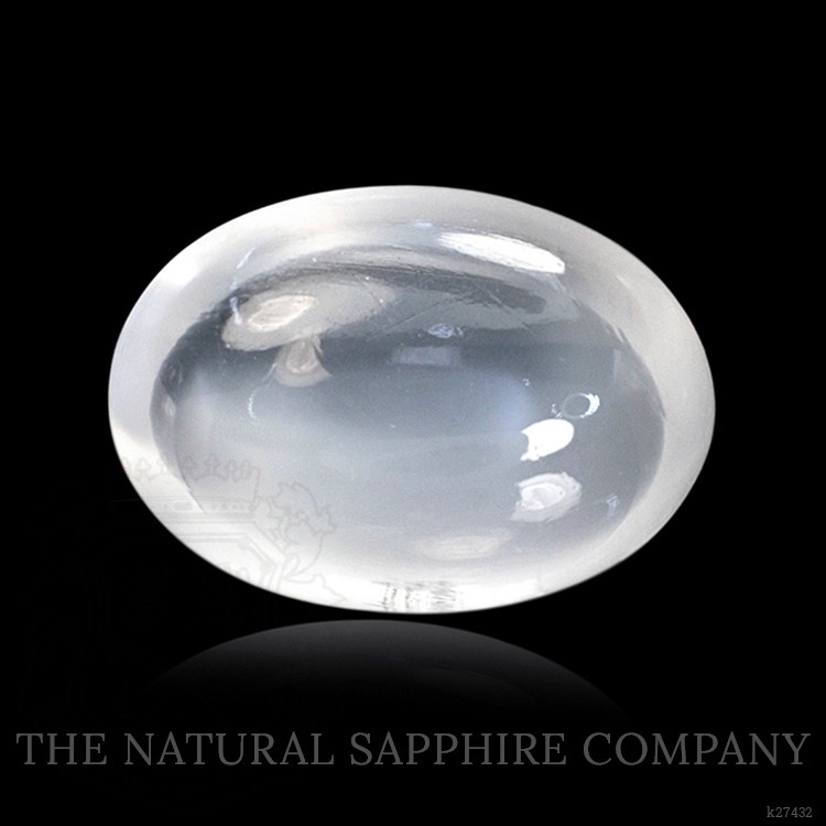 2.14 Ct. White Cabochon Moonstone from Ceylon (Sri Lanka)