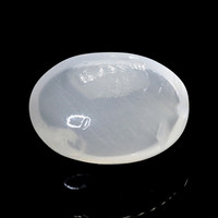 3.44 Ct. White Cabochon Moonstone from Ceylon (Sri Lanka) Video