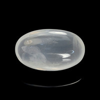 4.18 Ct. White Cabochon Moonstone from Ceylon (Sri Lanka) Video