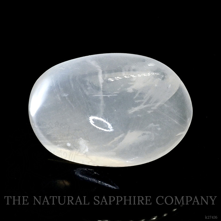 1.94 Ct. White Cabochon Moonstone from Ceylon (Sri Lanka)
