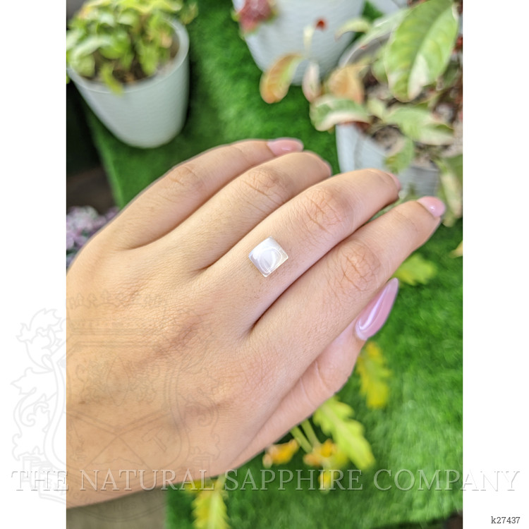 1.85 Ct. White Cabochon Moonstone from Ceylon (Sri Lanka)