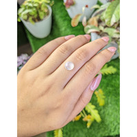 1.99 Ct. White Cabochon Moonstone from Ceylon (Sri Lanka) Life Style