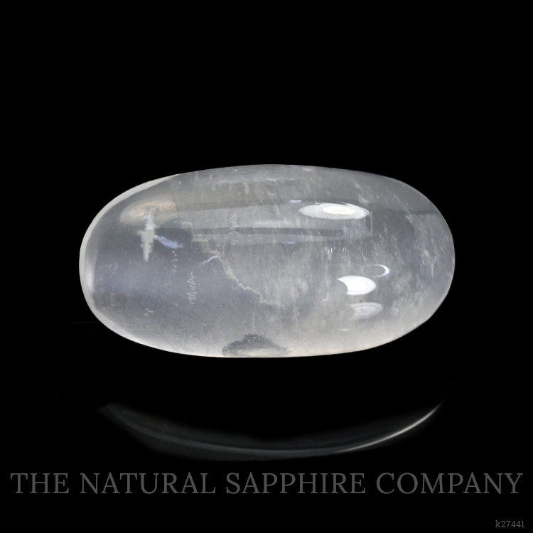 2.20 Ct. White Cabochon Moonstone from Ceylon (Sri Lanka)