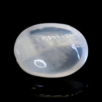 3.66 Ct. White Cabochon Moonstone from Ceylon (Sri Lanka) Video