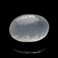 6.37 Ct. White Cabochon Moonstone from Ceylon (Sri Lanka) Video
