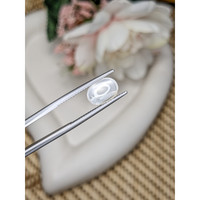 1.81 Ct. White Cabochon Moonstone from Ceylon (Sri Lanka) Life Style