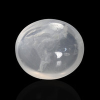 3.08 Ct. White Cabochon Moonstone from Ceylon (Sri Lanka) Video