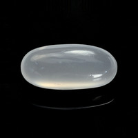 3.85 Ct. White Cabochon Moonstone from Ceylon (Sri Lanka) Video