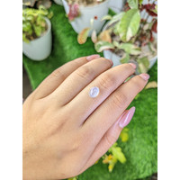1.61 Ct. White Cabochon Moonstone from Ceylon (Sri Lanka) Life Style