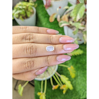 1.32 Ct. White Cabochon Moonstone from Ceylon (Sri Lanka) Life Style