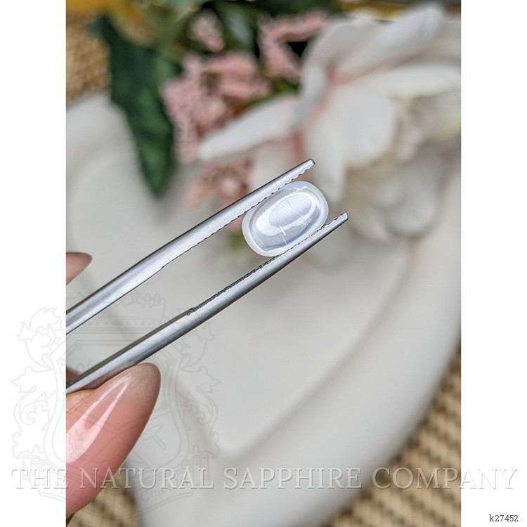 1.32 Ct. White Cabochon Moonstone from Ceylon (Sri Lanka)