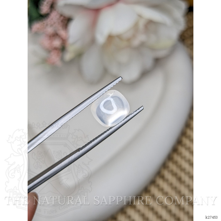 2.68 Ct. White Cabochon Moonstone from Ceylon (Sri Lanka)