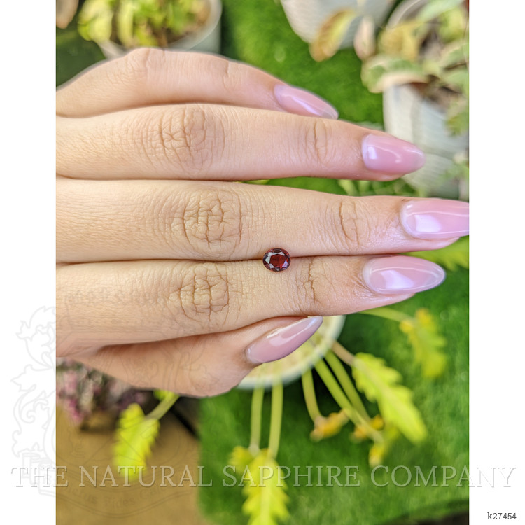 0.67 Ct. Red Garnet from Ceylon (Sri Lanka)