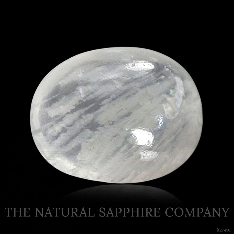 2.53 Ct. White Cabochon Moonstone from Ceylon (Sri Lanka)
