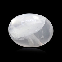 3.46 Ct. White Cabochon Moonstone from Ceylon (Sri Lanka) Video