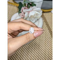 3.46 Ct. White Cabochon Moonstone from Ceylon (Sri Lanka) Life Style