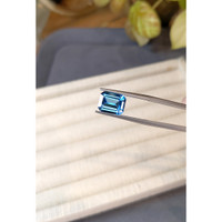 3.66 Ct. Swiss Blue Topaz from Brazil Life Style