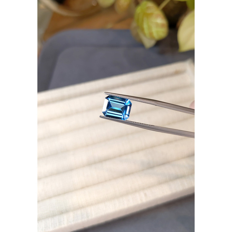 3.66 Ct. Swiss Blue Topaz from Brazil