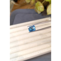3.66 Ct. Swiss Blue Topaz from Brazil Life Style