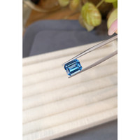 3.66 Ct. Swiss Blue Topaz from Brazil Life Style