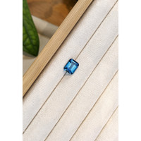 3.99 Ct. London Blue Topaz from Brazil Life Style