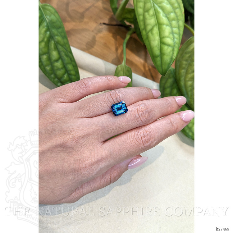 3.99 Ct. London Blue Topaz from Brazil