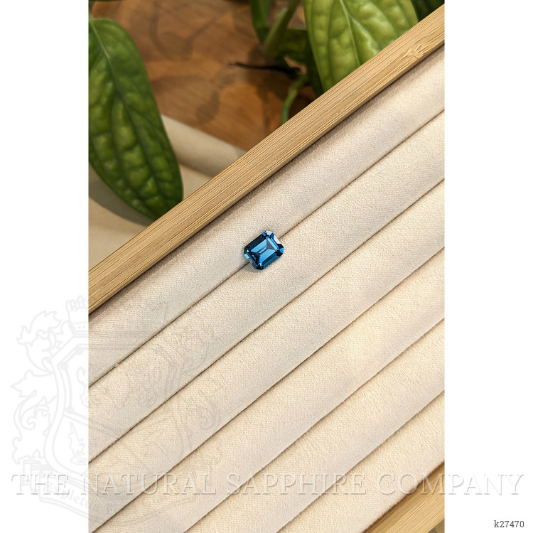 3.65 Ct. London Blue Topaz from Brazil