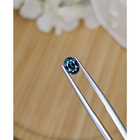 0.70 Ct. Greenish Blue Spinel from Ceylon (Sri Lanka) Life Style