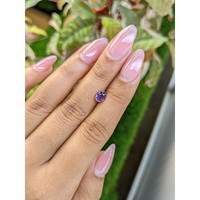 0.67 Ct. Pinkish Purple Spinel from Ceylon (Sri Lanka) Life Style