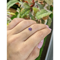 0.67 Ct. Pinkish Purple Spinel from Ceylon (Sri Lanka) Life Style