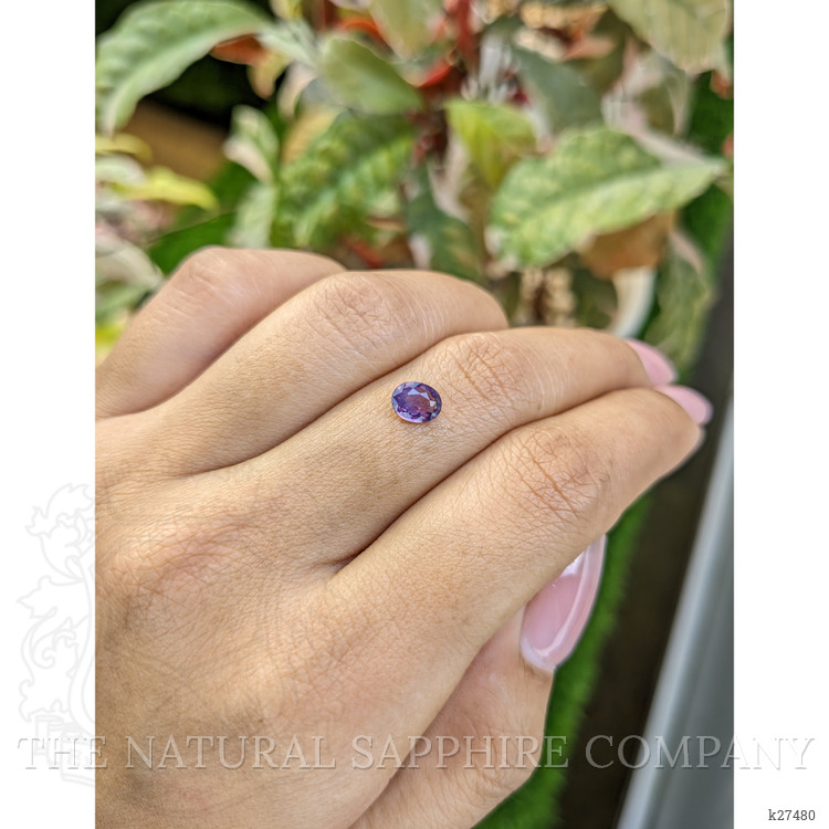 0.67 Ct. Pinkish Purple Spinel from Ceylon (Sri Lanka)