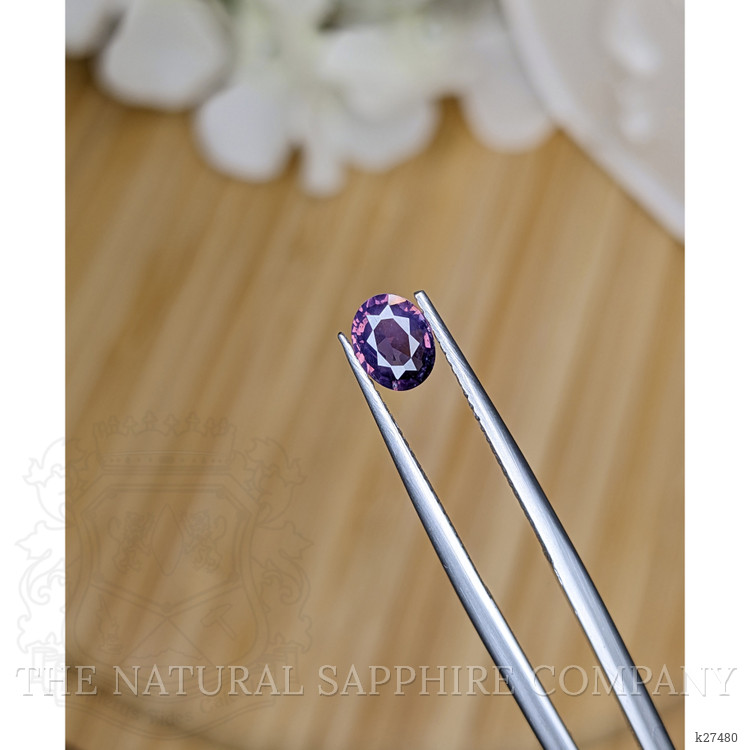 0.67 Ct. Pinkish Purple Spinel from Ceylon (Sri Lanka)