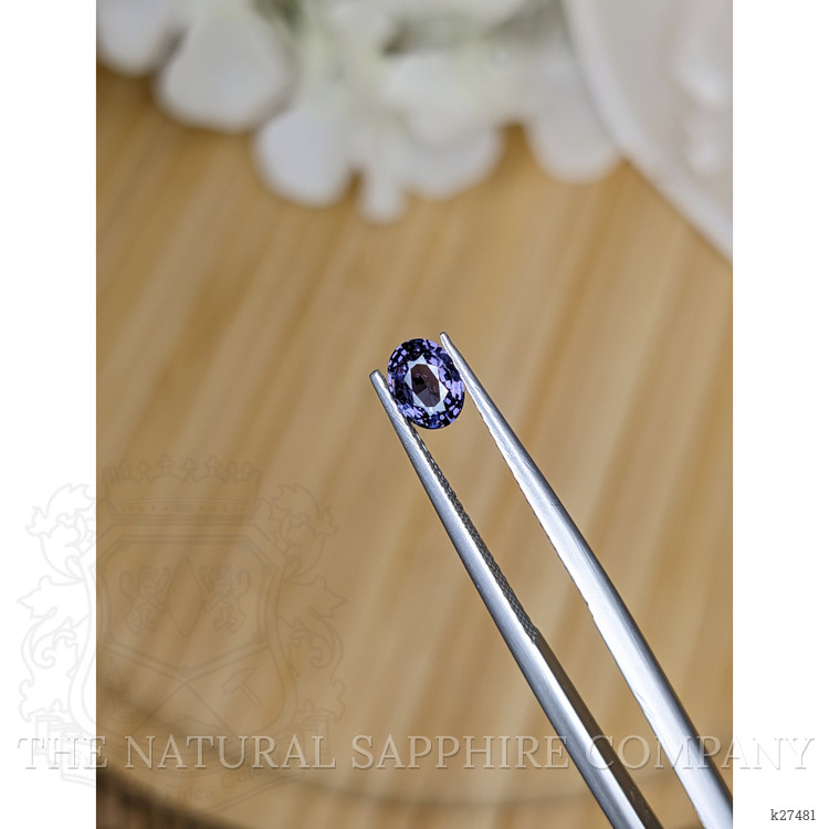 0.61 Ct. Violet Spinel from Ceylon (Sri Lanka)