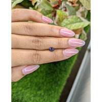 0.61 Ct. Violet Spinel from Ceylon (Sri Lanka) Life Style