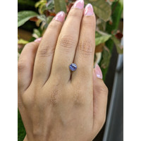0.90 Ct. Violet Spinel from Ceylon (Sri Lanka) Life Style