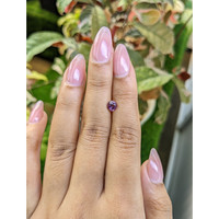 0.48 Ct. Pinkish Purple Spinel from Ceylon (Sri Lanka) Life Style