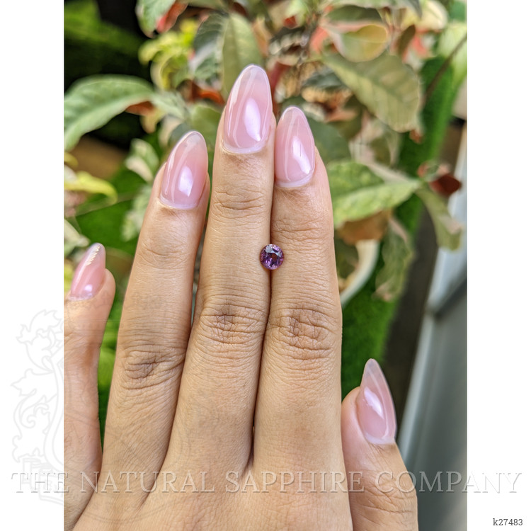 0.48 Ct. Pinkish Purple Spinel from Ceylon (Sri Lanka)