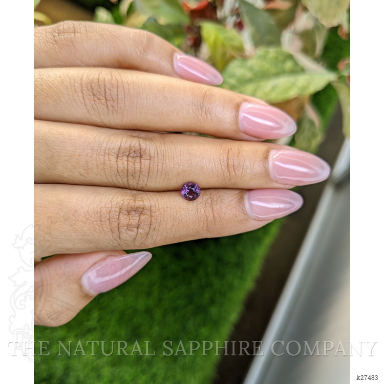 0.48 Ct. Pinkish Purple Spinel from Ceylon (Sri Lanka)
