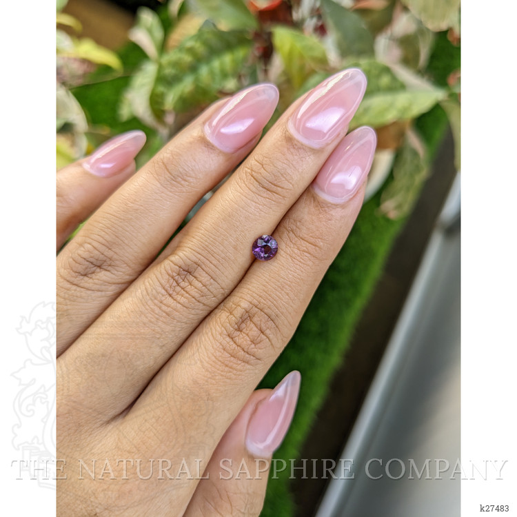 0.48 Ct. Pinkish Purple Spinel from Ceylon (Sri Lanka)