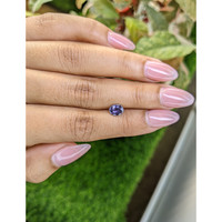 0.92 Ct. Pinkish Purple Spinel from Ceylon (Sri Lanka) Life Style